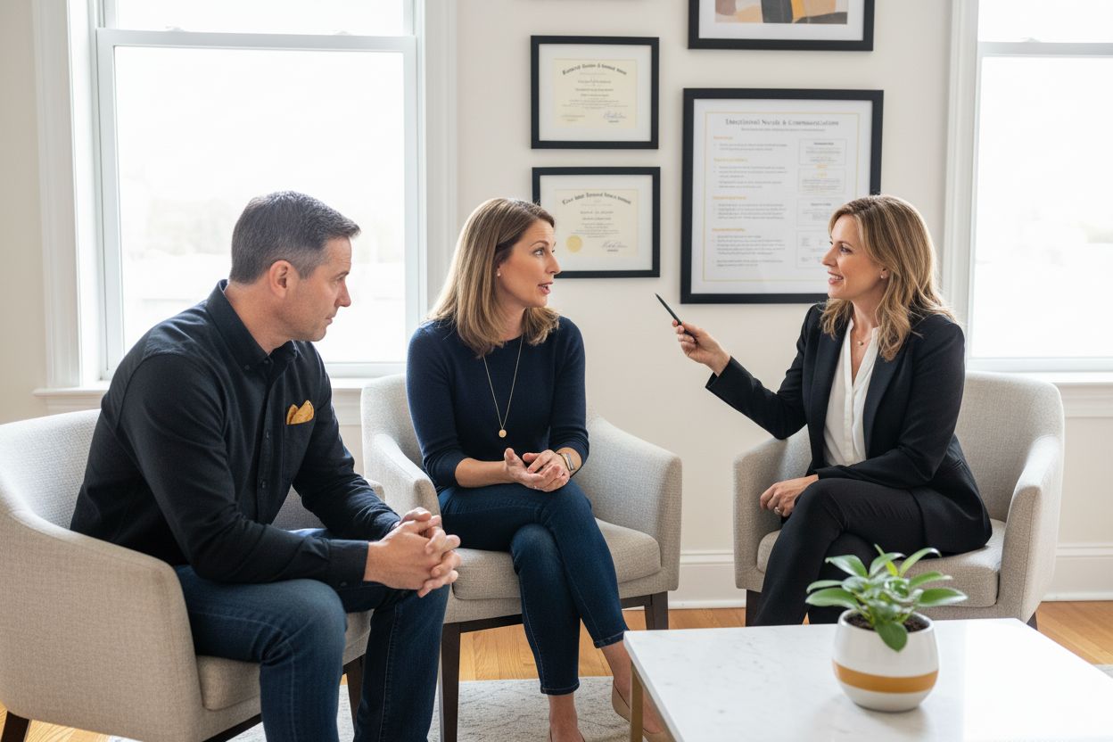 marriage counseling session