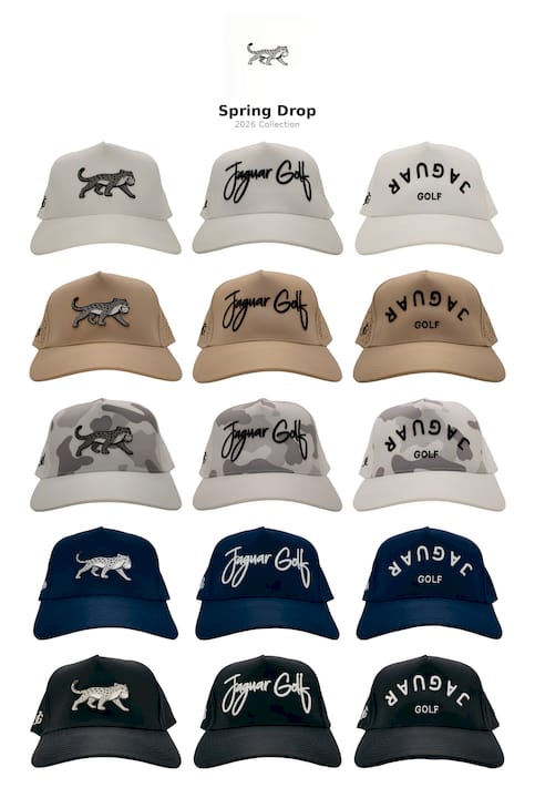 Infographic comparing golf hat styles by coverage and airflow