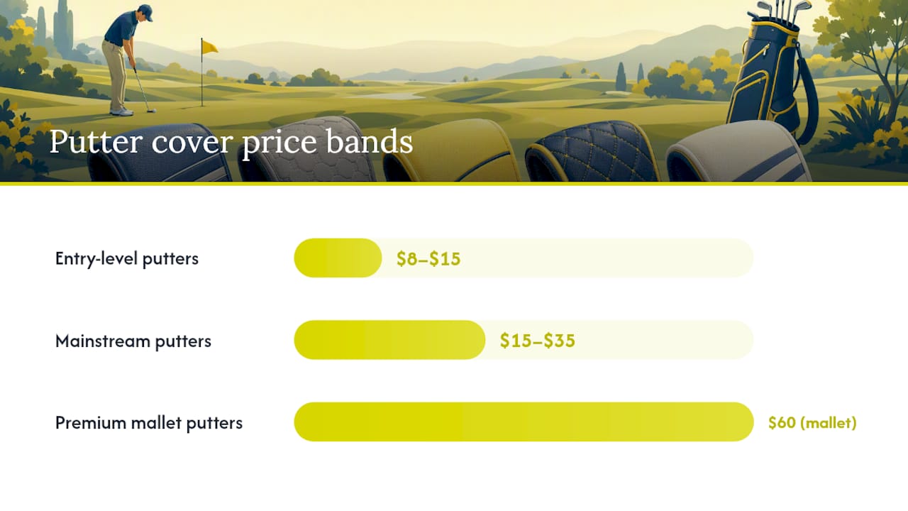 Golf Headcover Prices by Club Type and Retailer — overview diagram