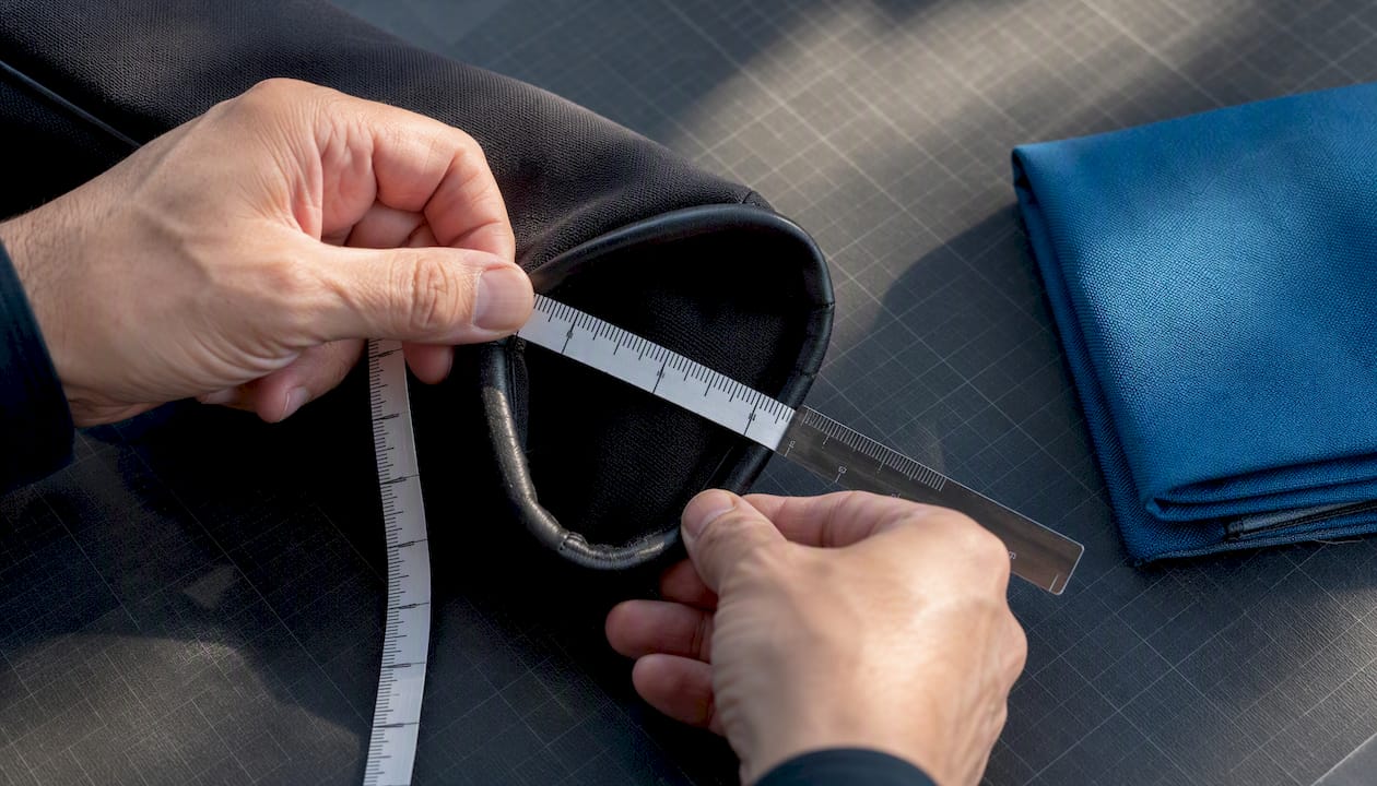 Measuring anonymous headcover opening
