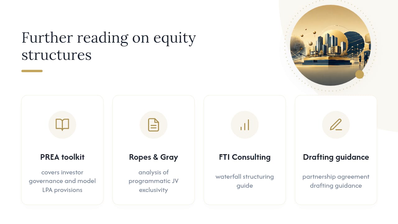 Where to Go for Deeper Reading on Equity Structures — overview diagram