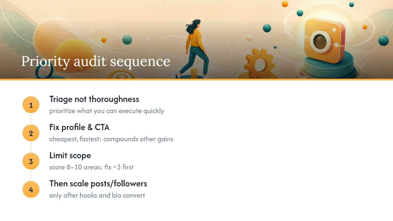 What's Overrated in Most Instagram Audit Advice? — overview diagram