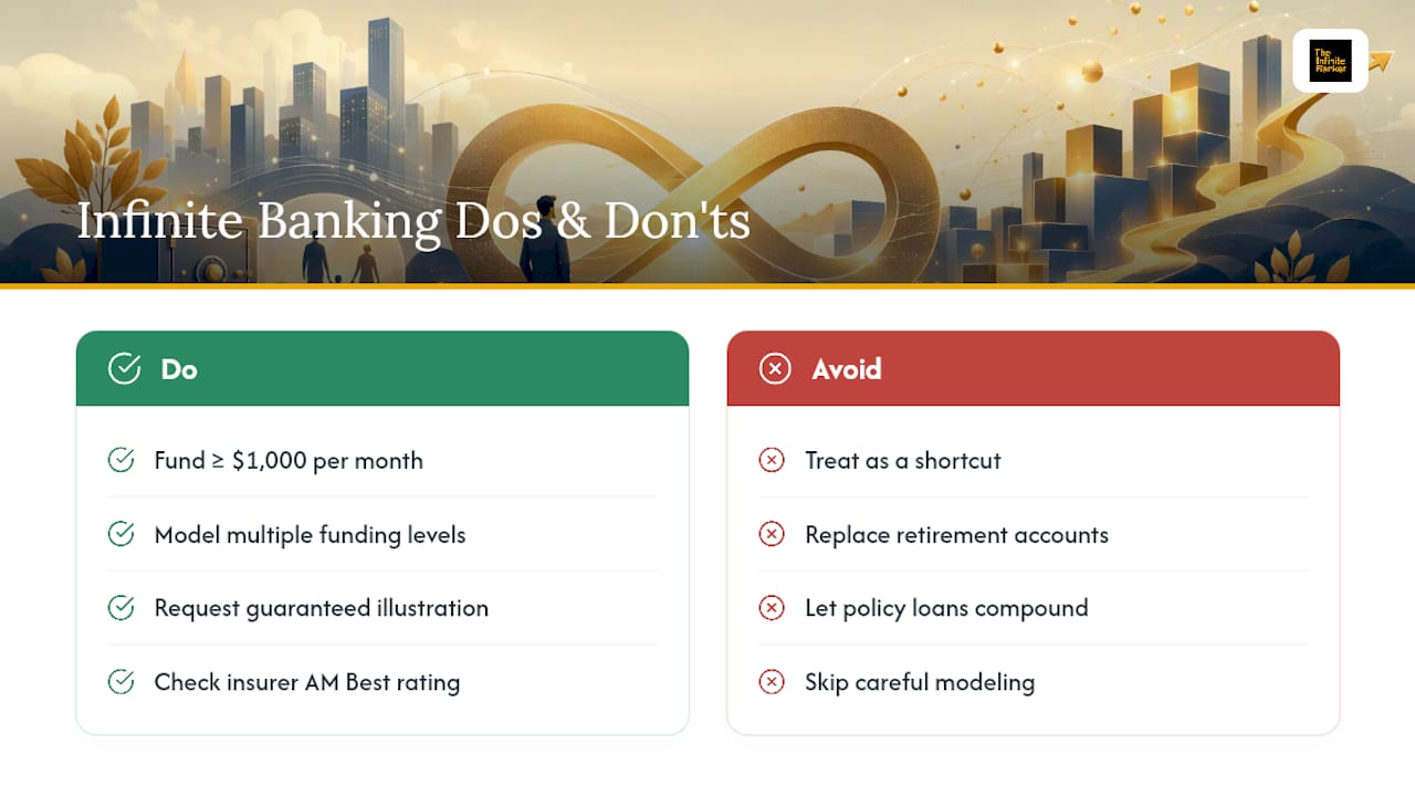 Common questions about Infinite Banking, answered directly — overview diagram