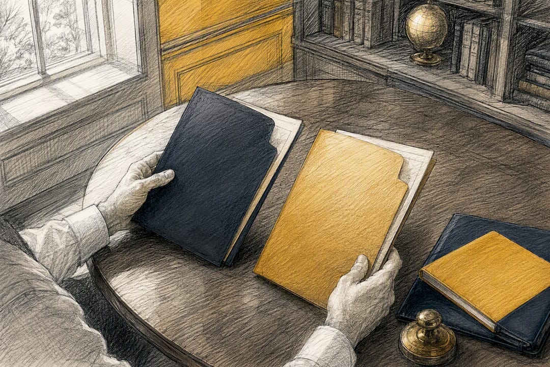 Comparing two anonymous insurance policy folders