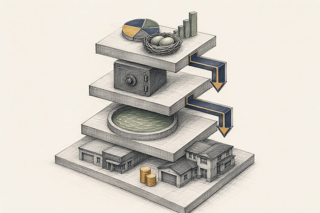 Financial foundation and policy liquidity layers