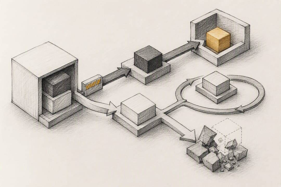 Illustration of policy liquidity paths