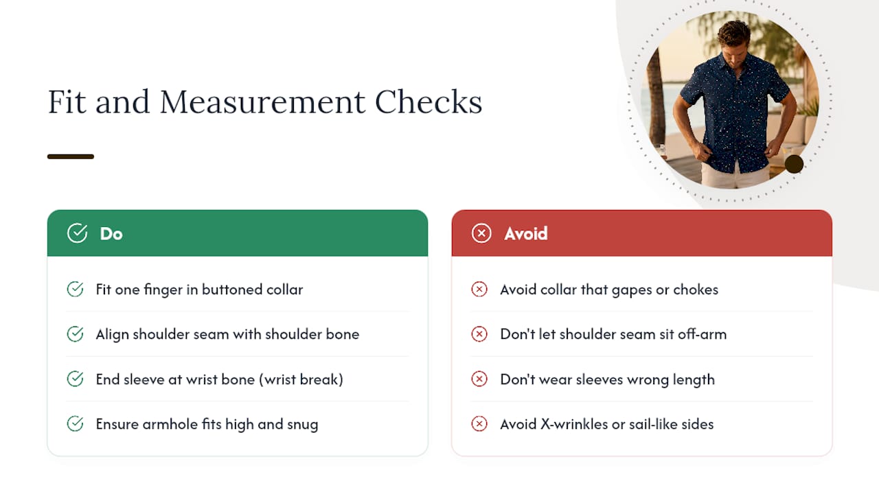 Fit and Measurements: The Checks You Cannot Skip - overview diagram