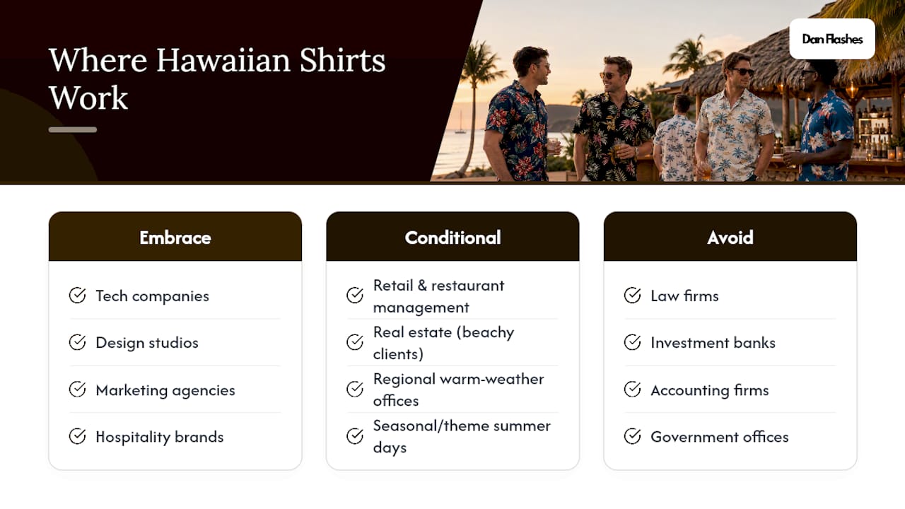 Where Hawaiian Shirts Fly and Where They Fall Flat - overview diagram