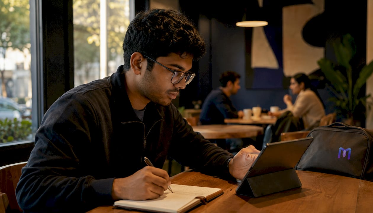 Engineer testing AI CX platform features