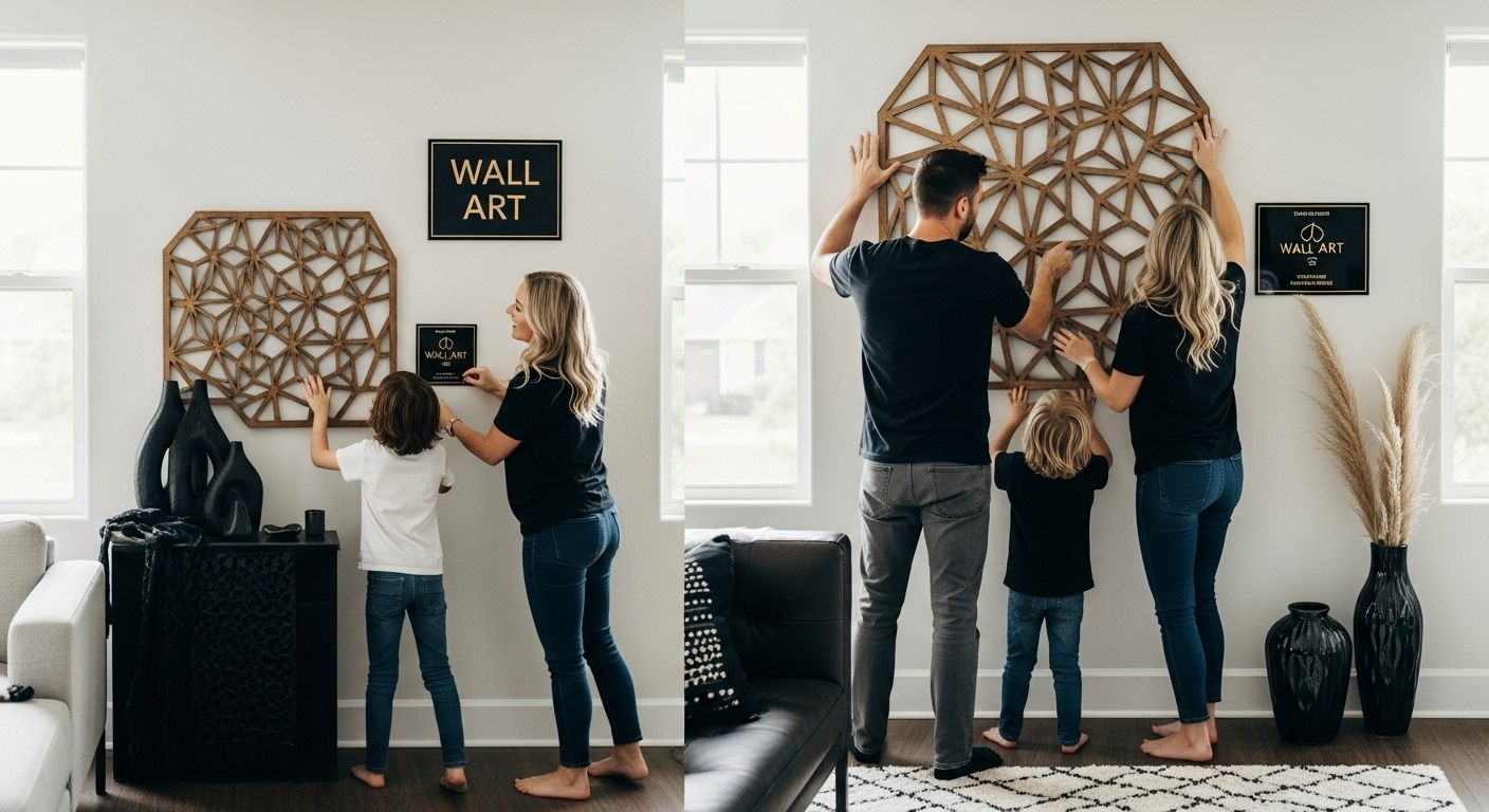 wooden wall art home