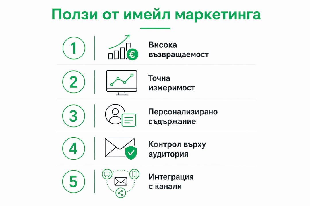 Инфографика: Как имейл маркетингът помага на малкия бизнес