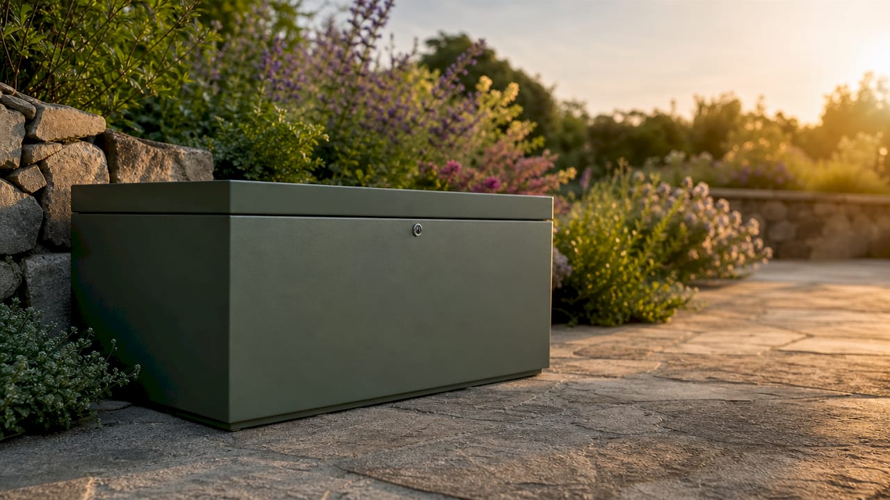 Alubox mit Standfüßen – perfekt geeignet für feuchte Untergründe