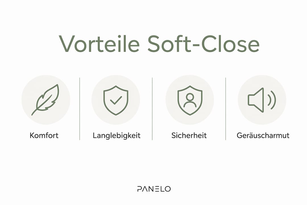 Infografik: Diese Vorteile bietet eine Mülltonnenbox mit Soft-Close-Funktion