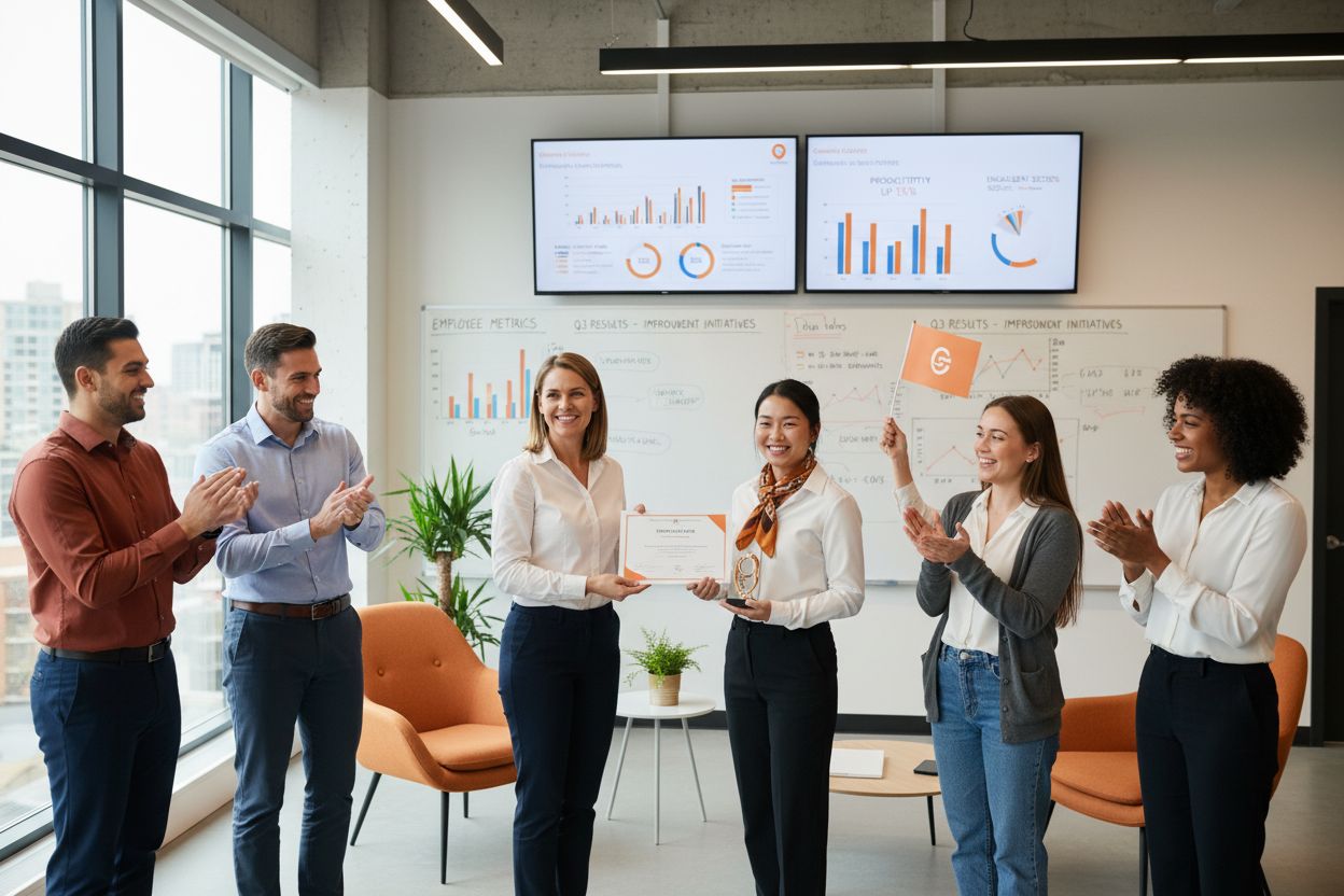 reconocimiento laboral mejora oficina