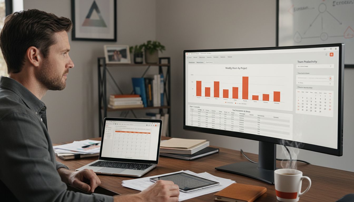 revisión reportes horario digital