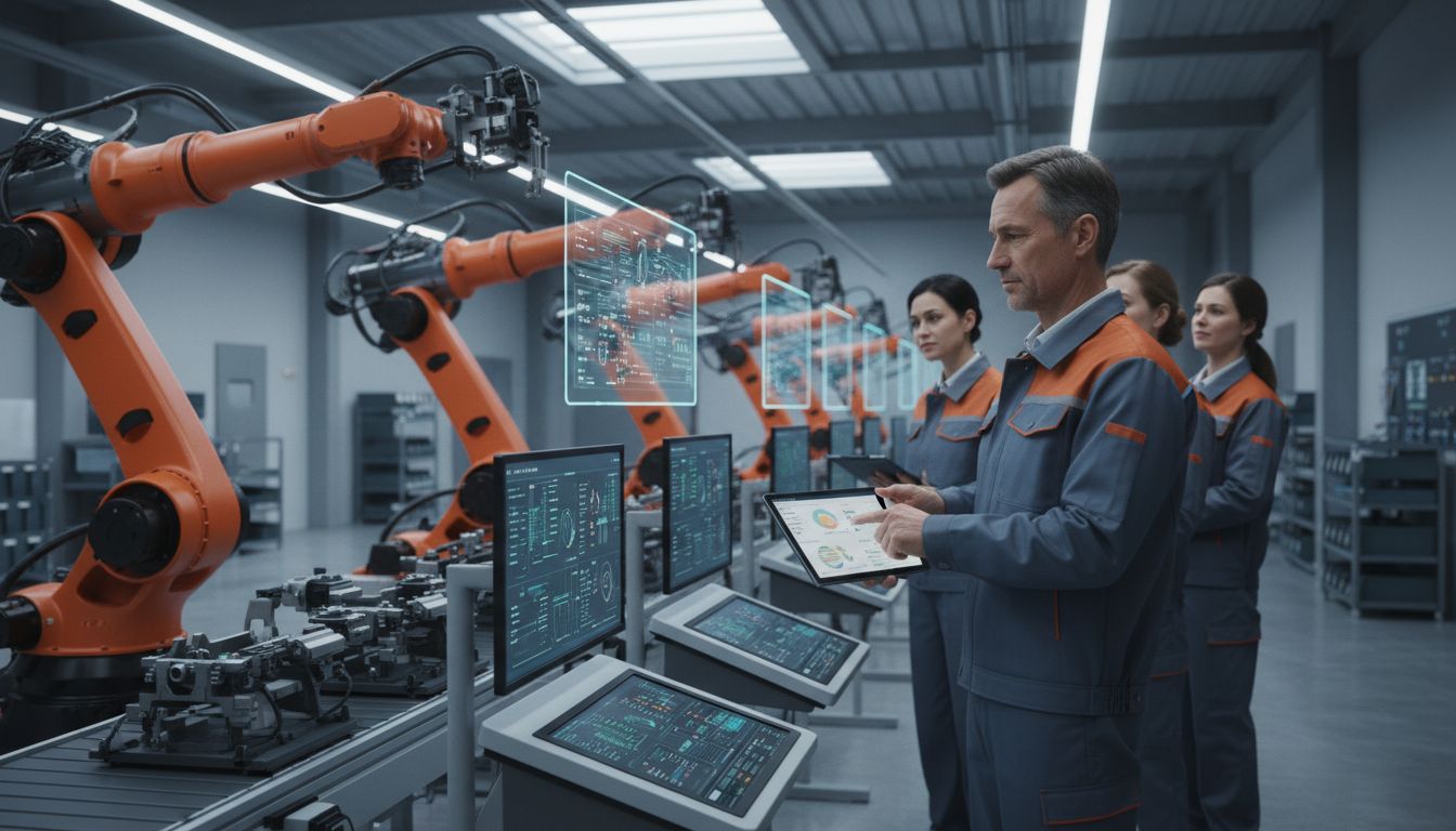 automatización manufactura avanzada