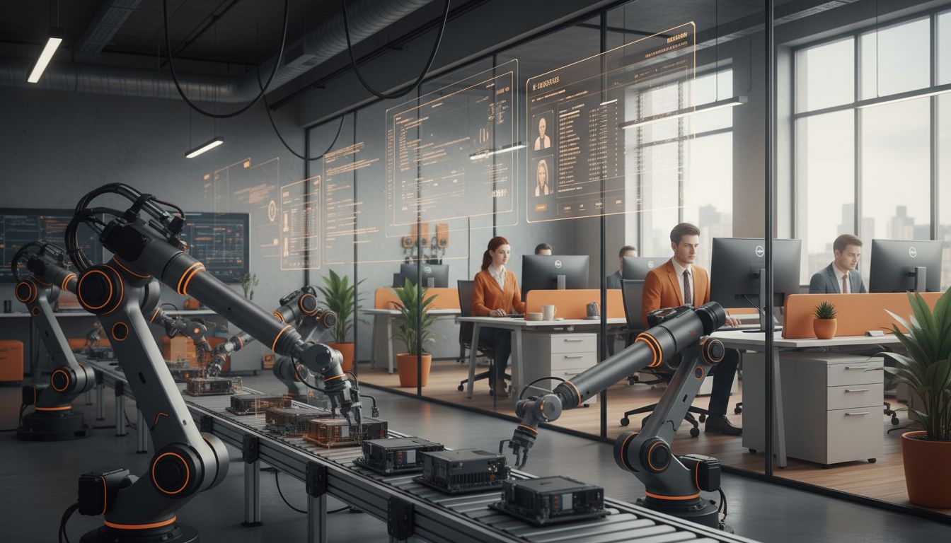 automatizacion industrial oficina