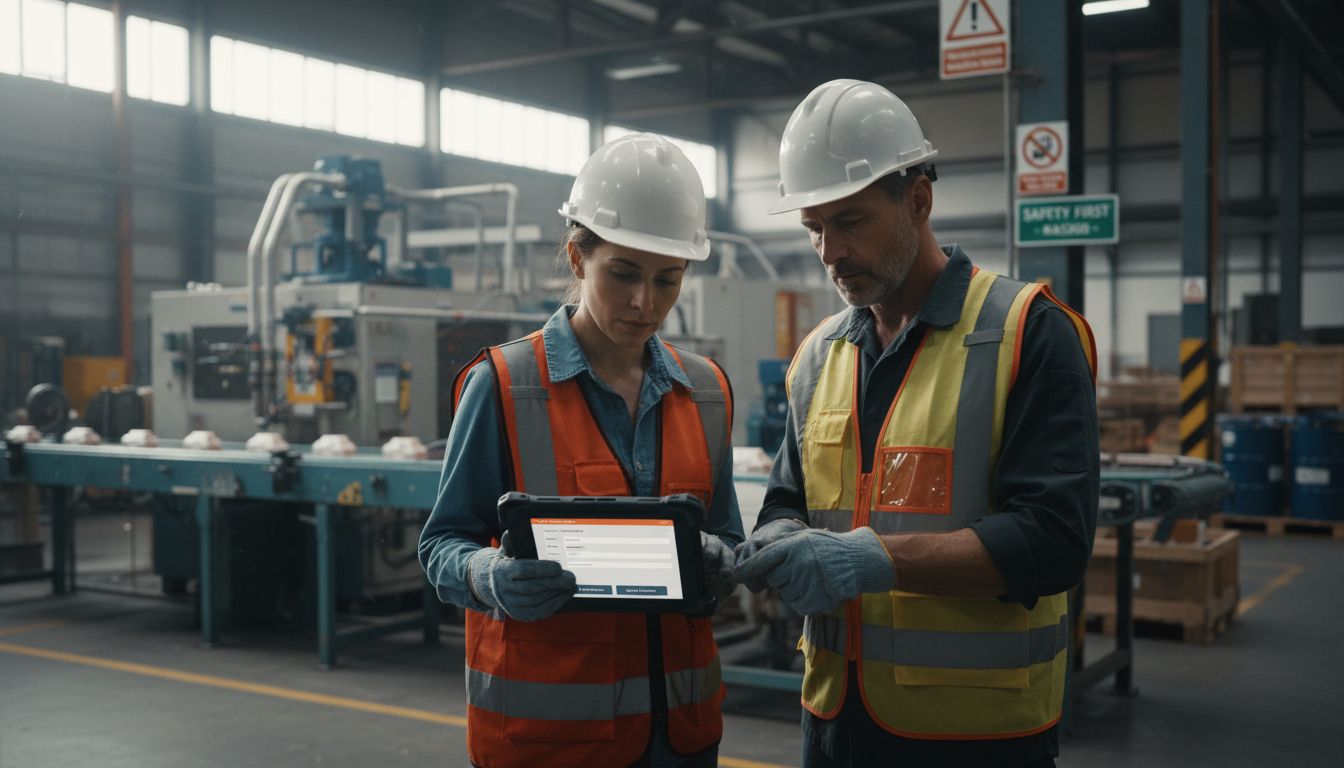 incident report industrial tablet
