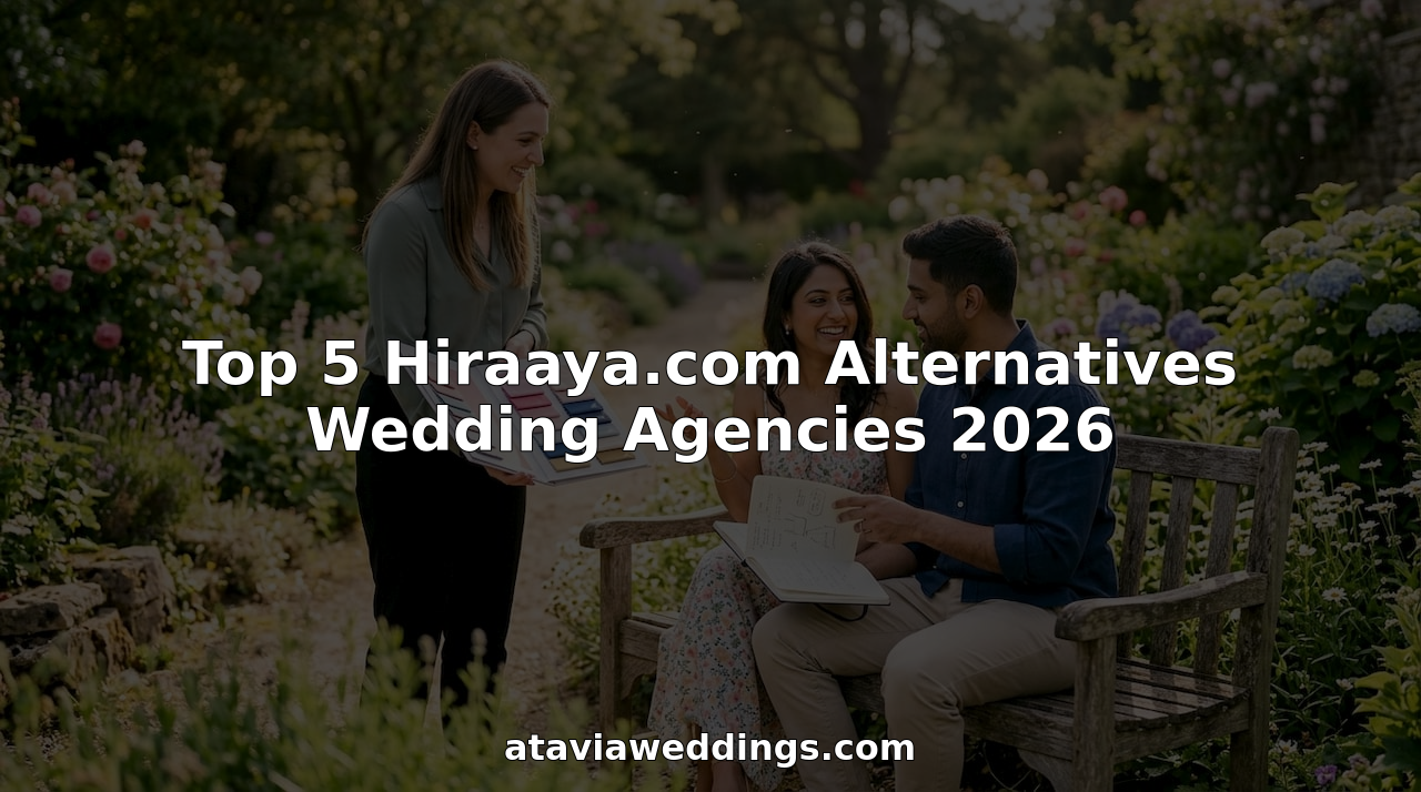 Couple consulting with wedding planner at studio
