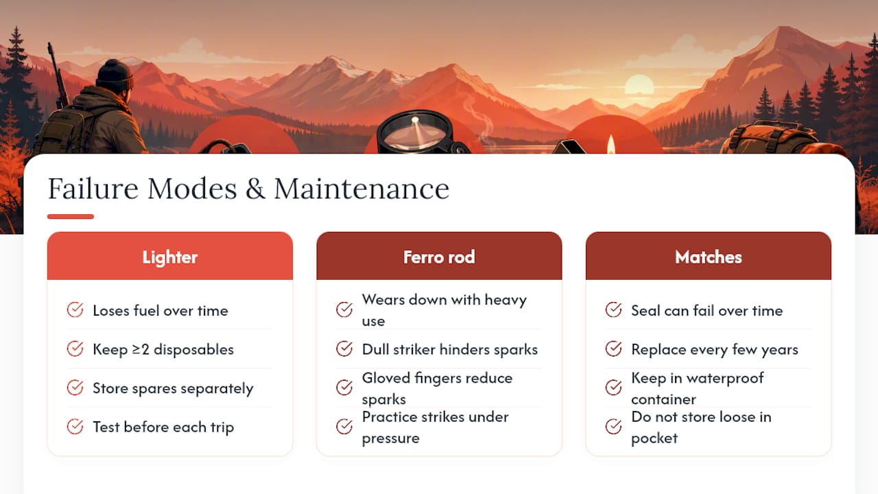 Failure Modes and Maintenance to Practice For — overview diagram