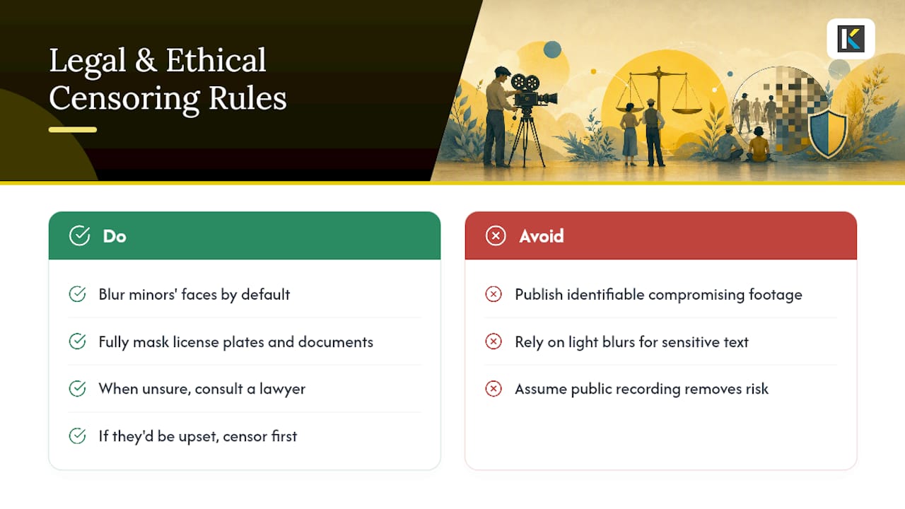 Legal and Ethical Considerations of Video Censorship — overview diagram