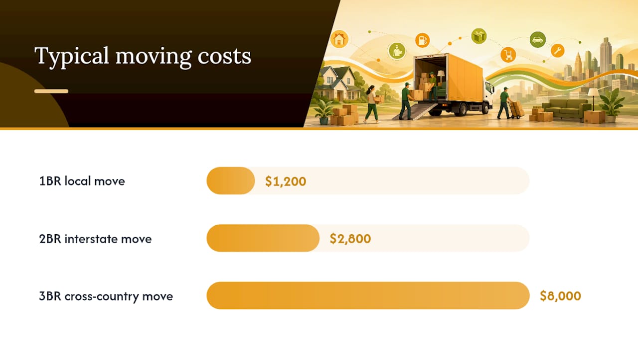 How Do You Calculate a Realistic Moving Cost Estimate? — overview diagram