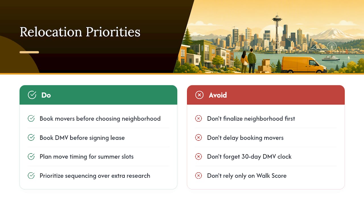 What Should You Prioritize When Relocating to Seattle? — overview diagram