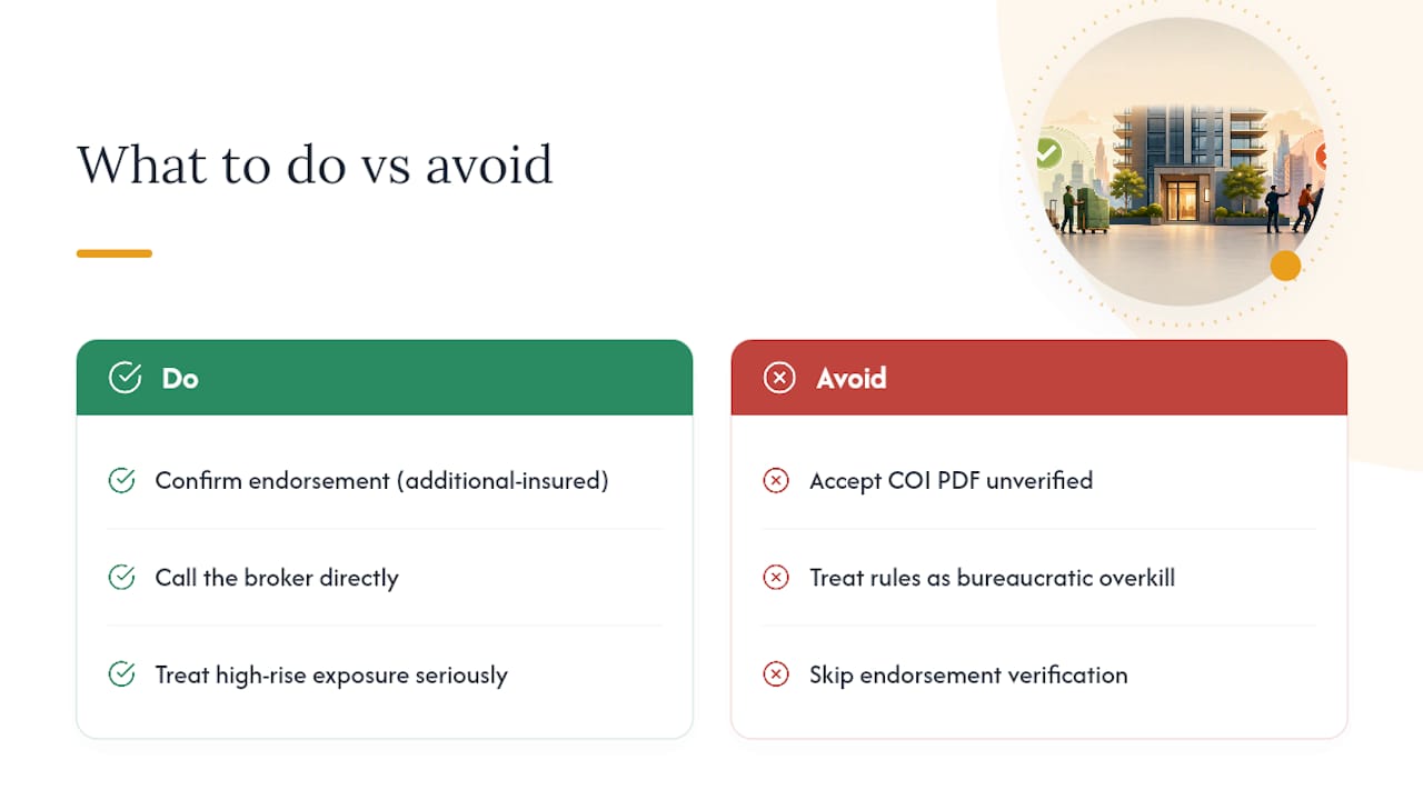 Why most COI advice misses the real risk — overview diagram