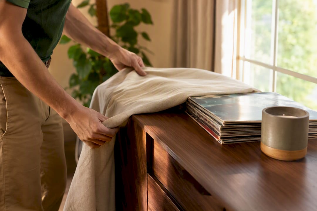 Heat-sensitive belongings protected during summer move