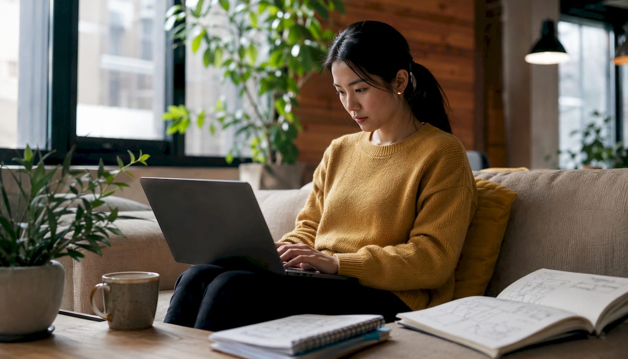 Developer coding local business location pages