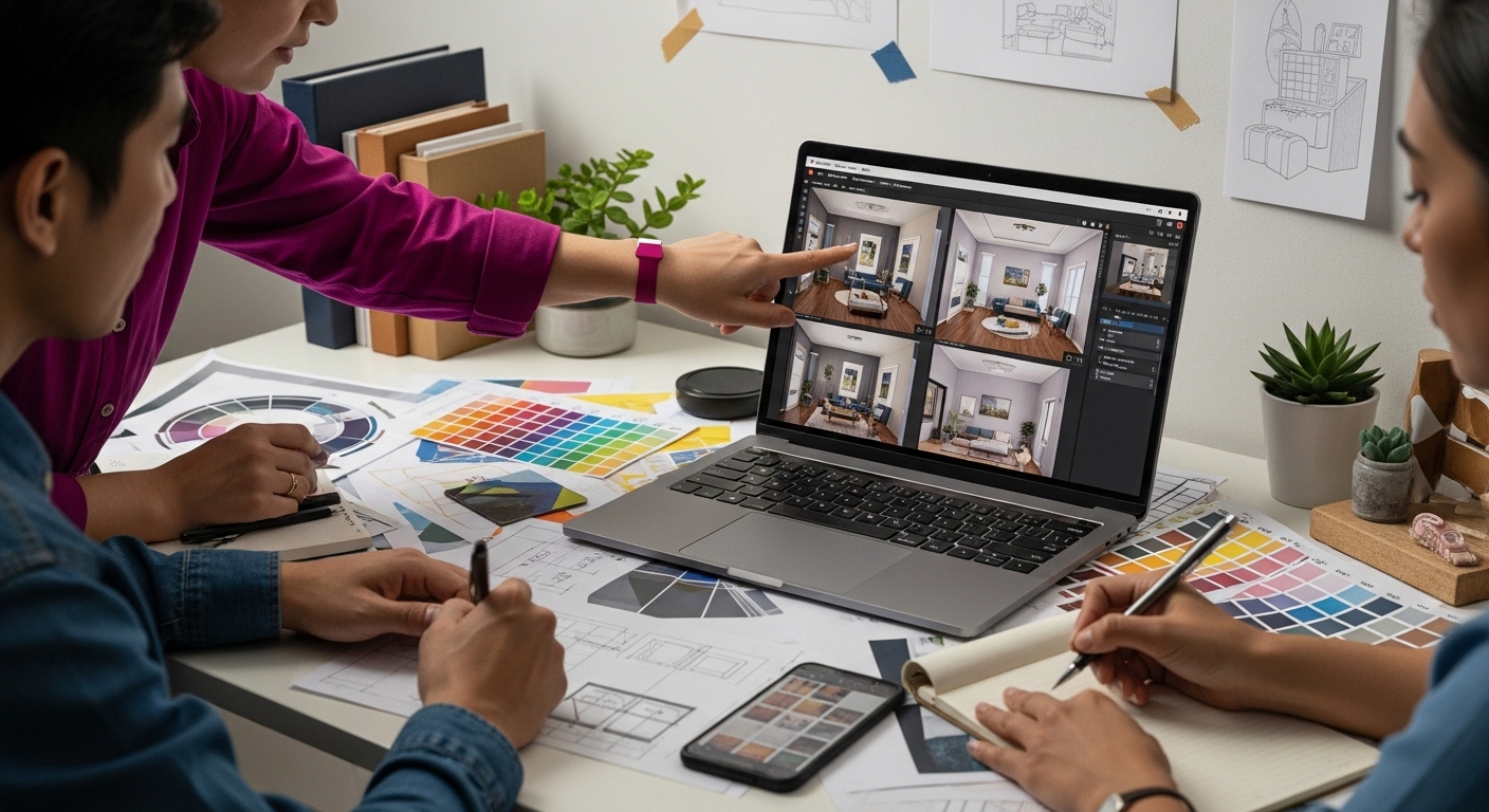 AI design room revision