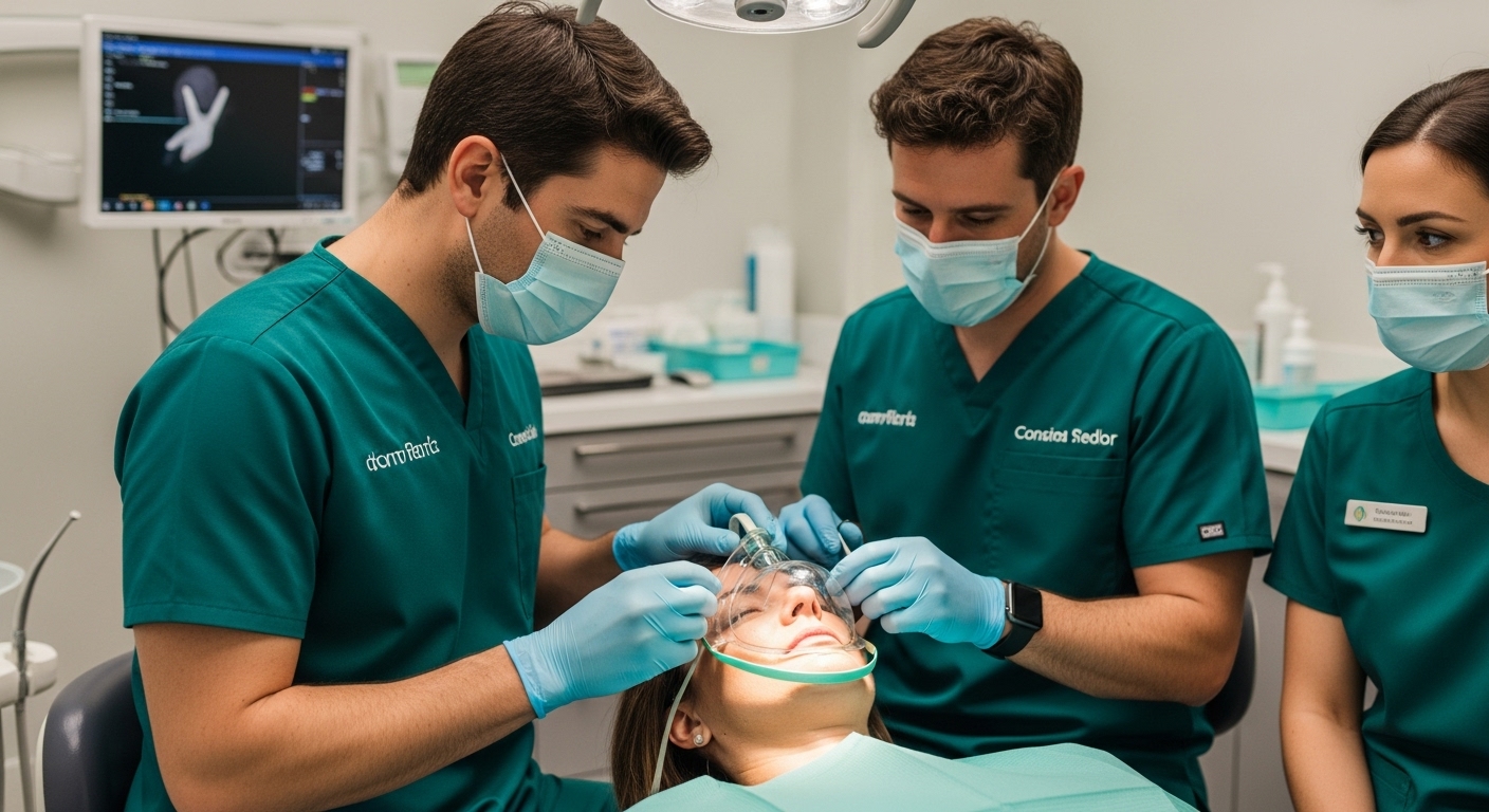 maschera sedazione cosciente