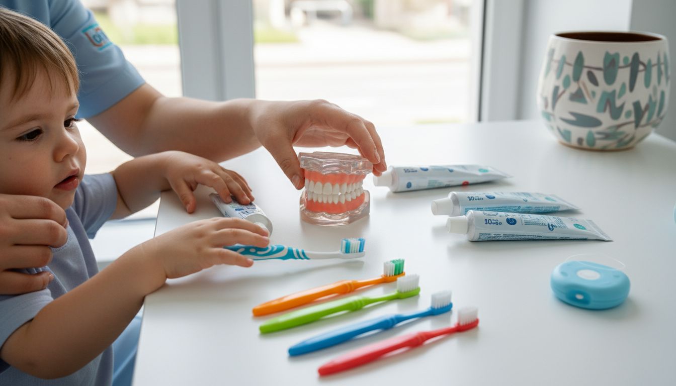 strumenti igiene orale bambini