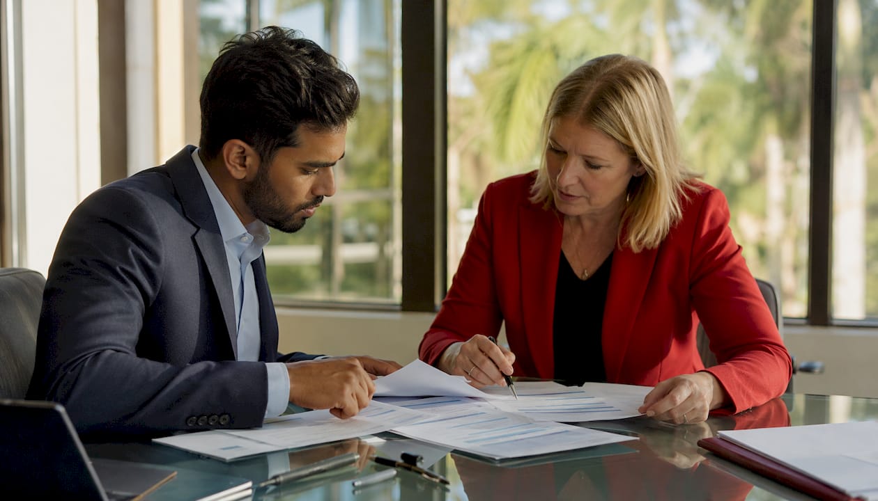 Medical Bills and Injury Claims Explained for Claimants Hands organizing medical bills and insurance documents
