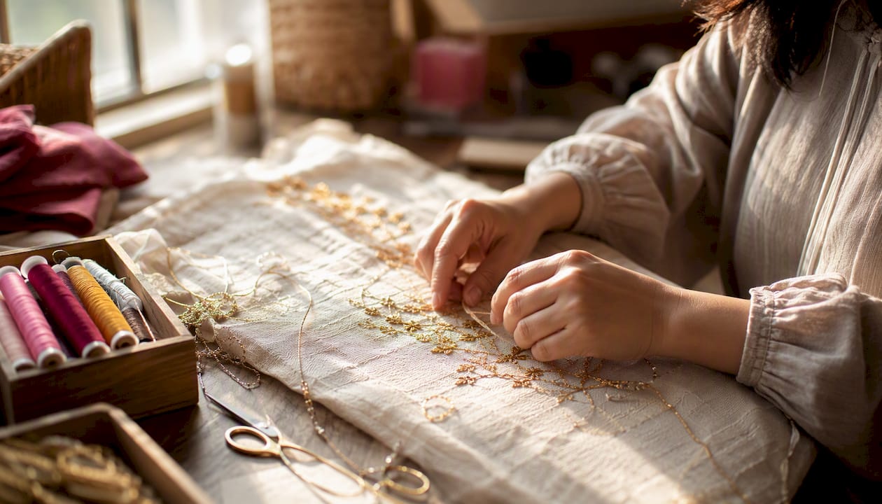 Goldwork Embroidery: A Beginner's Complete Guide