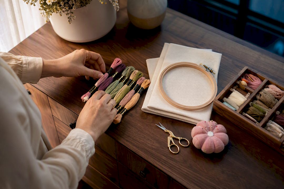 One Page Cross Stitch Project Checklist for Stitchers