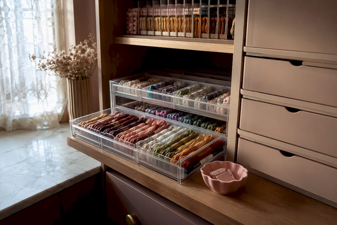 4 Compact Floss Storage Setups for Small Spaces With an App Workflow