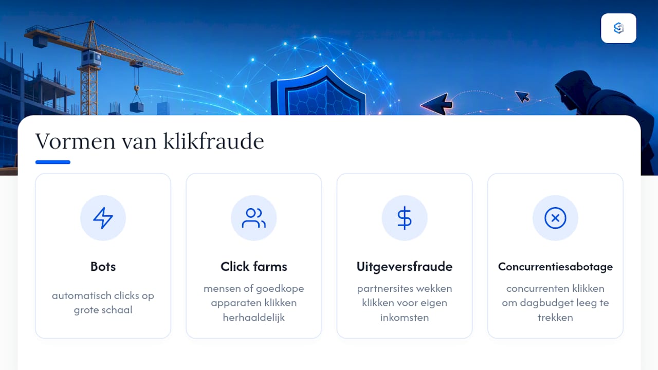 Vier typen klikfraude rondom advertentiebudget