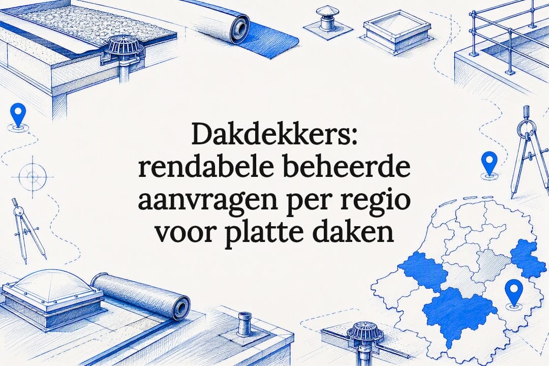 Sfeervolle titelkaart voor regionale dakleads