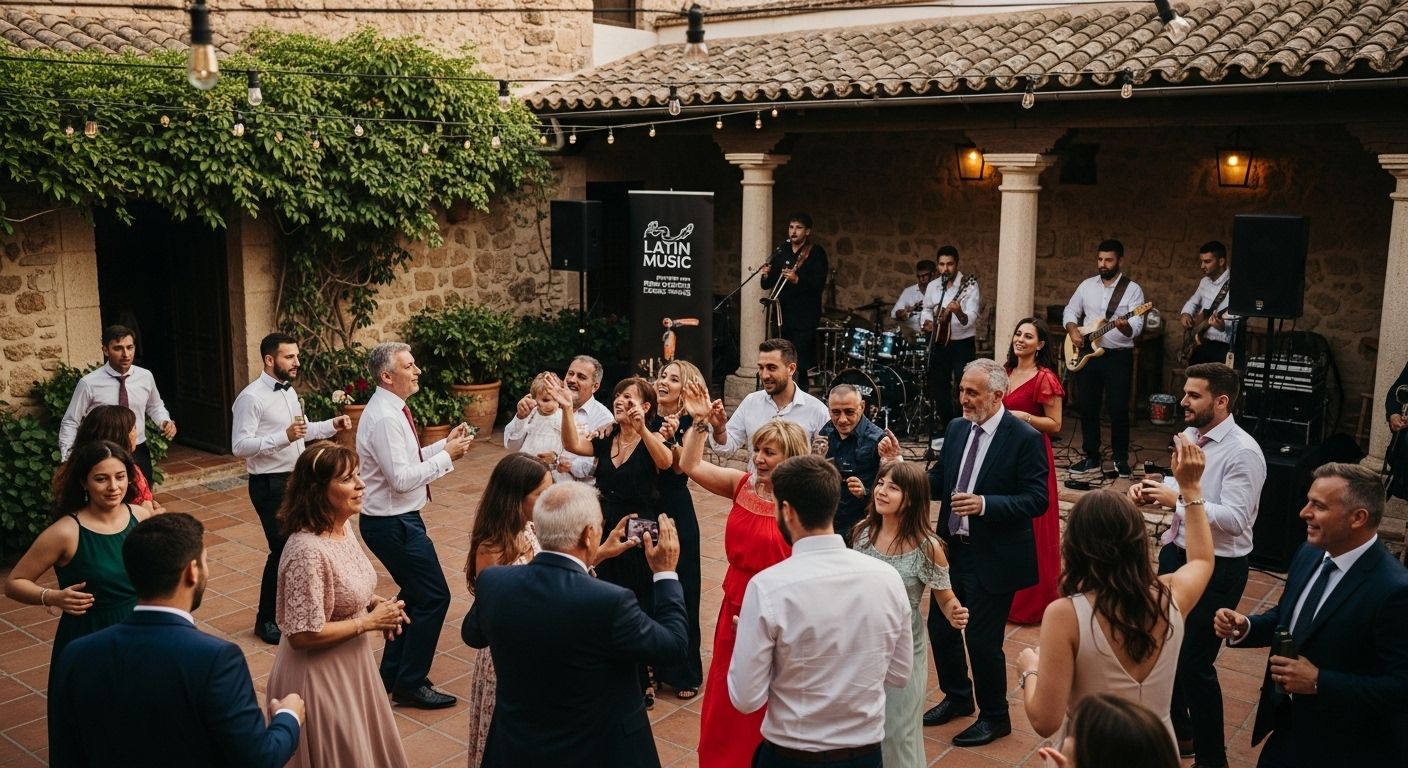 Latin wedding celebration with live band — destination wedding planning tips