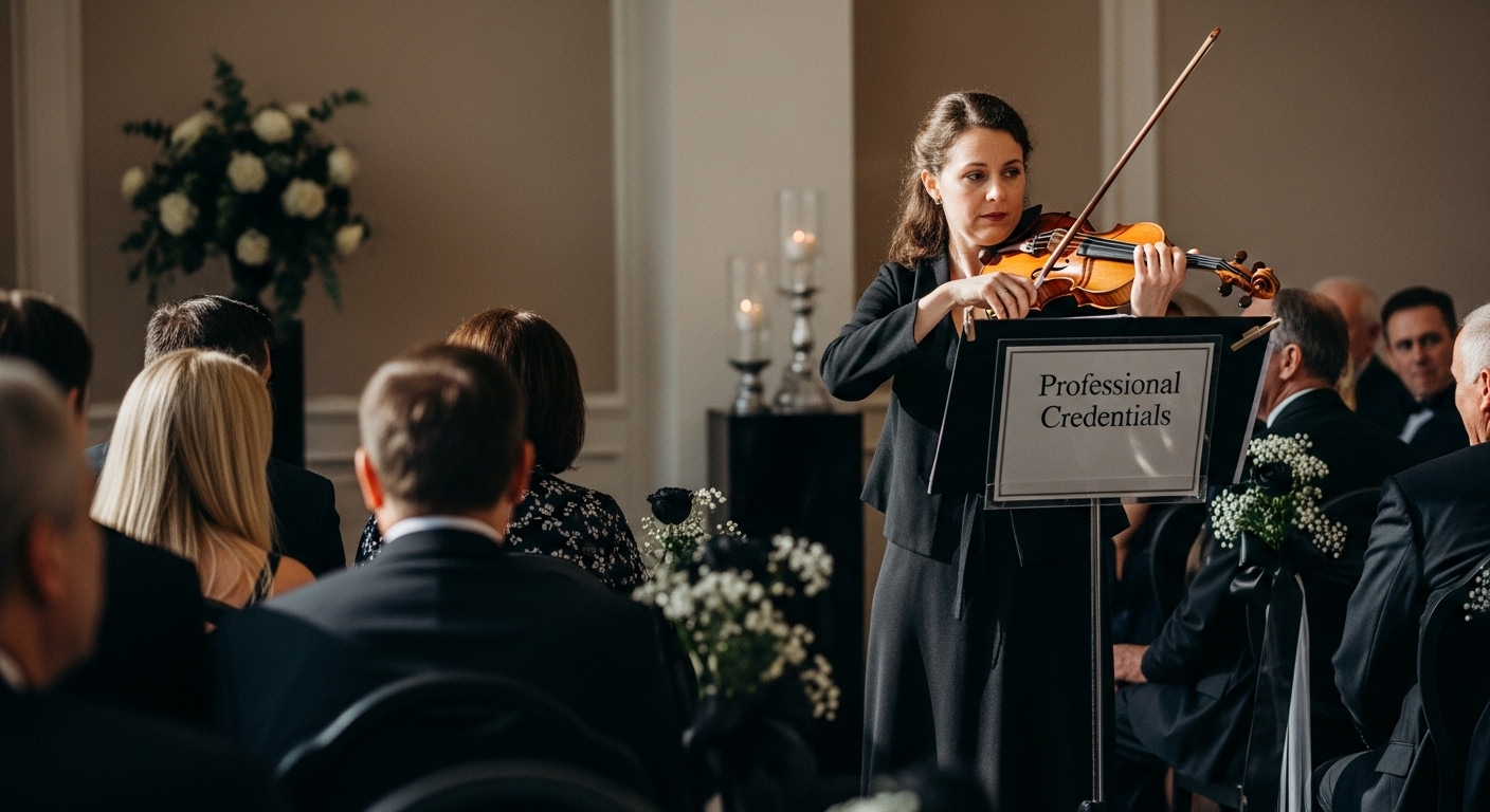 The Role Of A Violinist For Wedding Ceremony 2 professional wedding violinist