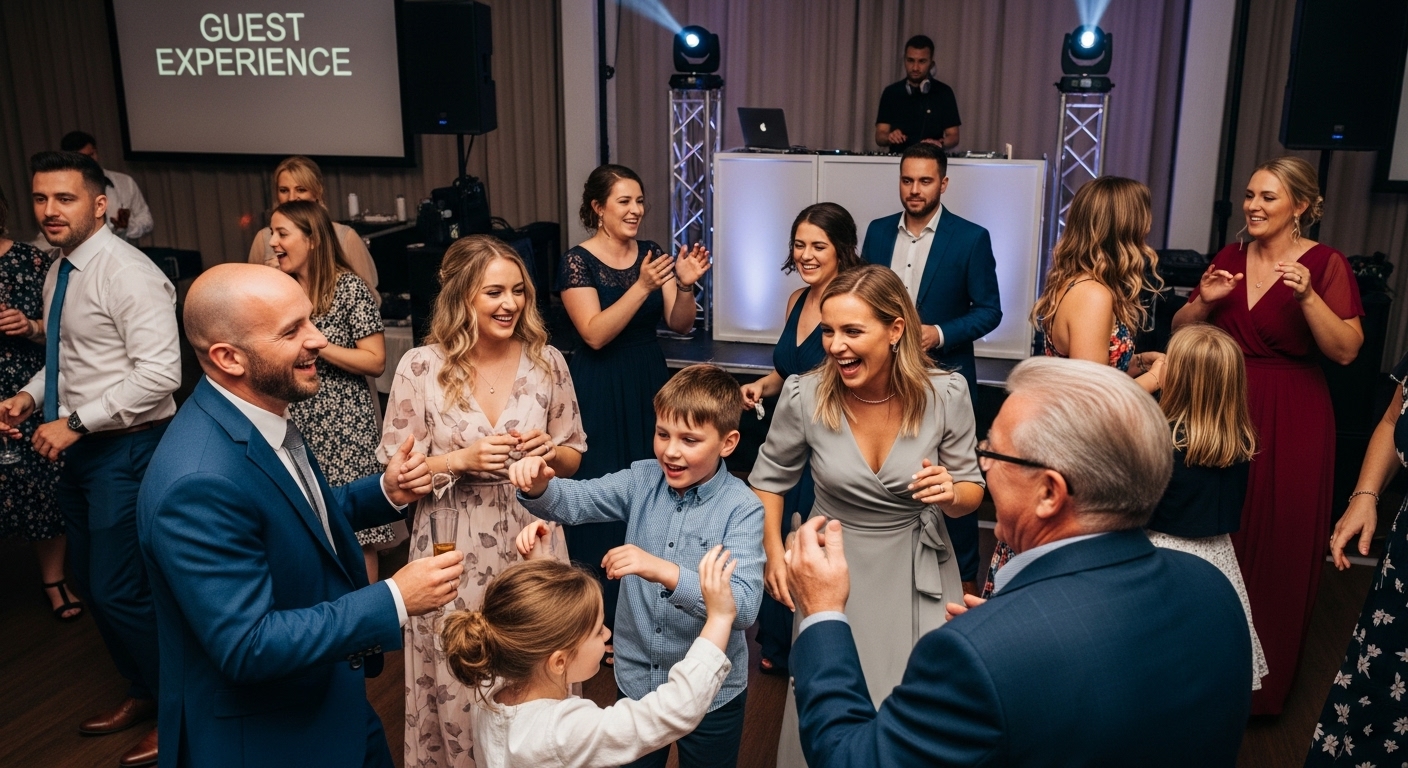 wedding guest entertainment