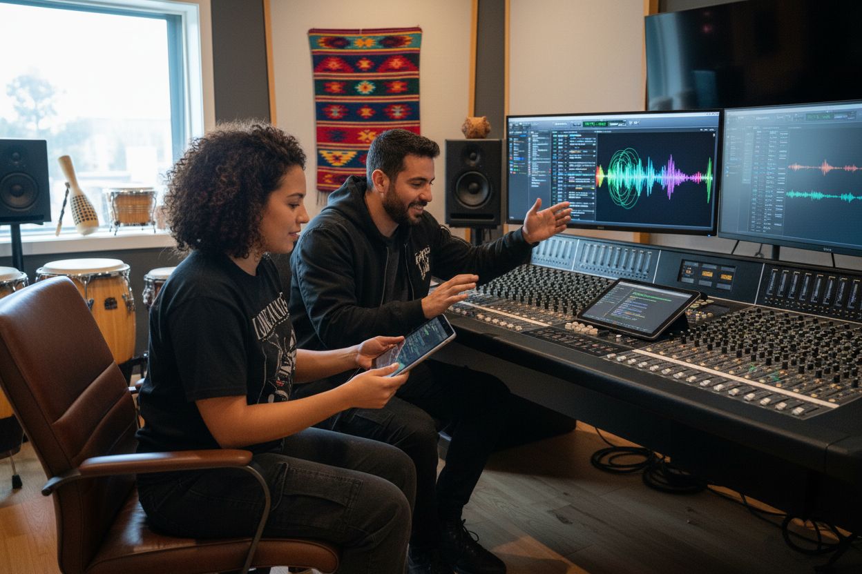 Trending Latin Music 2025: Complete Guide &Amp; Insights 1 Latin music studio session