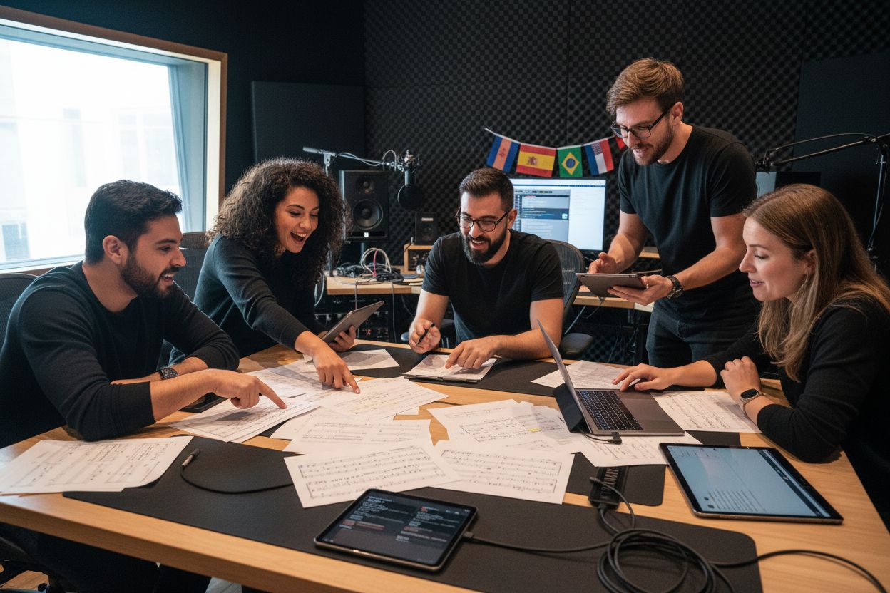 multilingual music collaboration