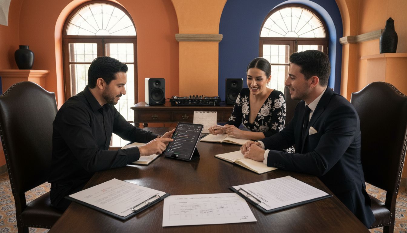 wedding DJ consultation Spain