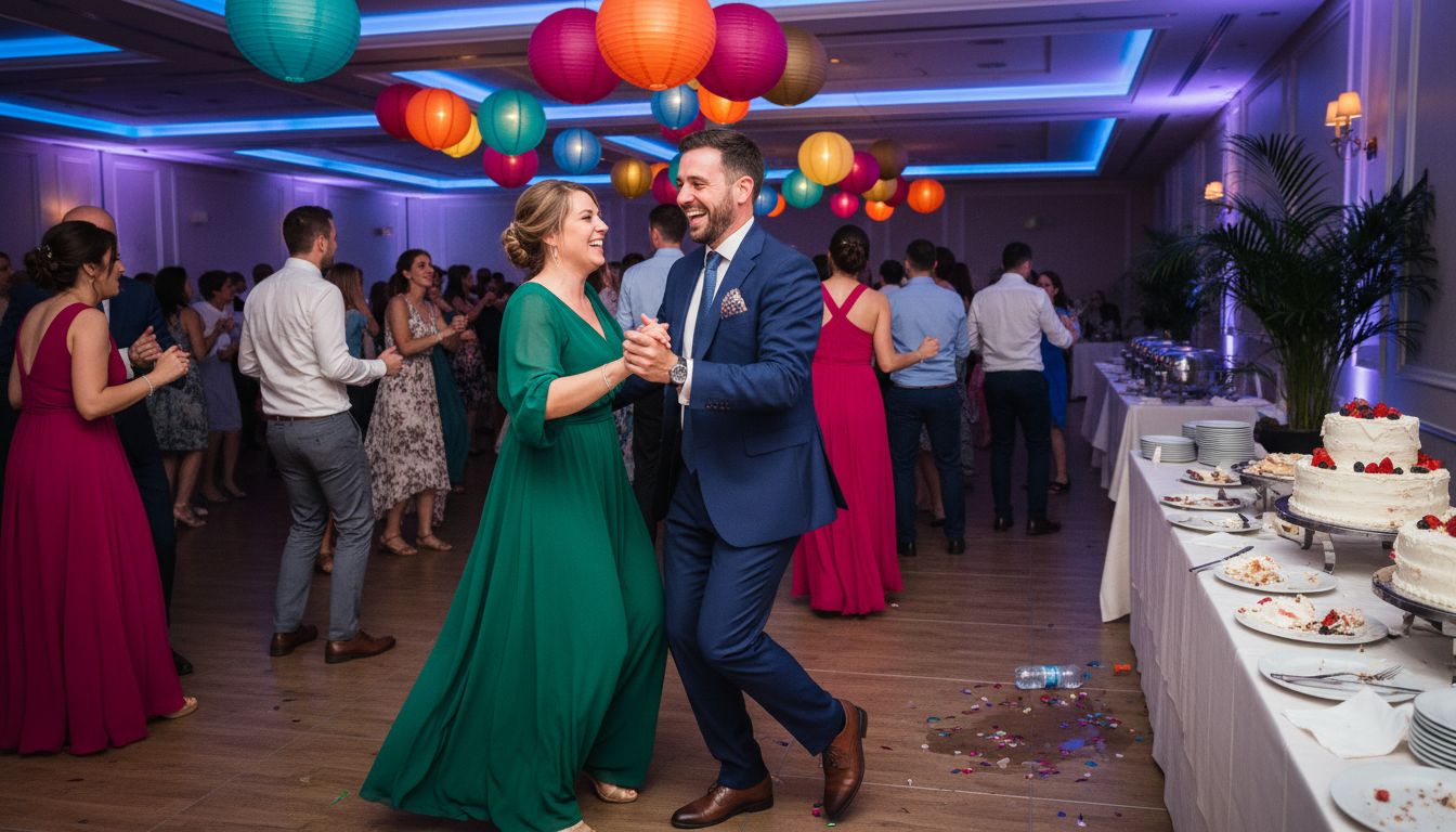 Dancing At Weddings: Essentials For Unforgettable Moments 1 Guests dancing salsa at wedding party