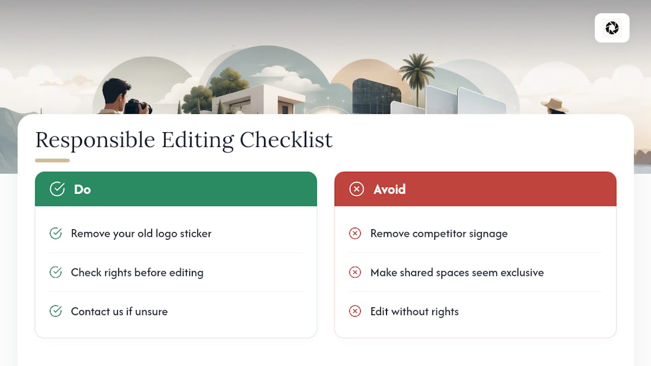 A Short Note on Responsible Editing — overview diagram