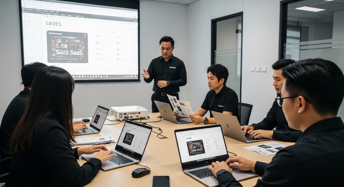 Mitarbeiterschulung SaaS-Anwendung