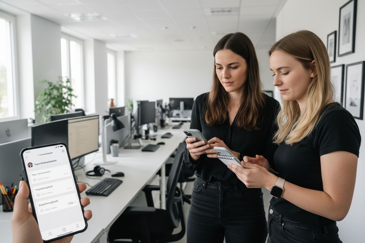 mitarbeiter-app testen betriebsumgebung