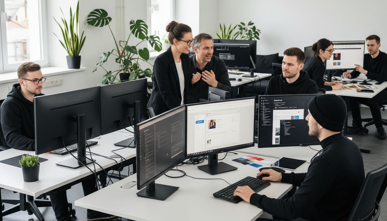 Content Management Anwendung Büro